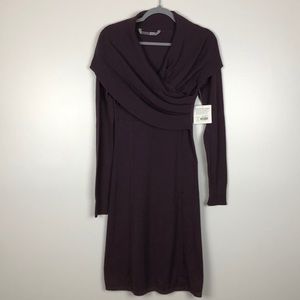 ATHLETA Sochi Sweater Long Sleeves Dress Size S